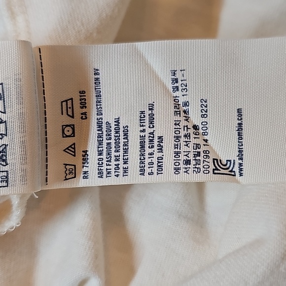 NEW ABERCROMBIE & FITCH KIDS LONG SLEEVE PULLOVER TEE - Picture 14 of 14
